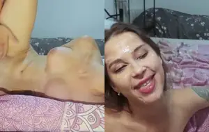Novinha dando o cuzinho para o chefe no escritório, gemendo de tesão
