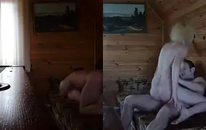 Ilha do prazer na sauna com morena cavalgando até gozar gostoso