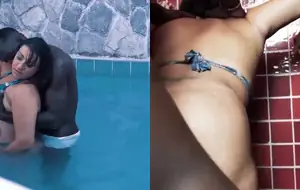 Vidio pornô brasil mostra advogada ardendo de tesão sendo comida por cliente dotado na piscina